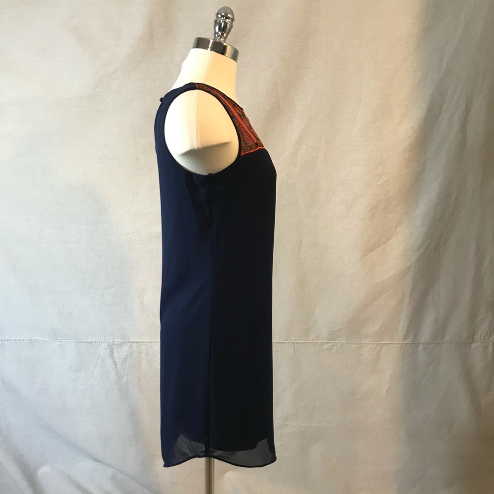 Navy Blue mini dress - size small - Picture 3 of 9